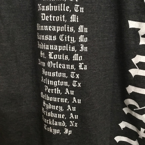 Taylor Swift Women’s Gray Stadium Tour Tee Size S EUC - Picture 6 of 8